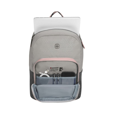 Рюкзак Wenger NEXT Crango 16", серый/розовый