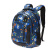 Рюкзак TORBER CLASS X, черно-синий с рисунком "Мячики"