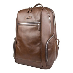 Кожаный рюкзак Vicoforte Premium brown Carlo Gattini