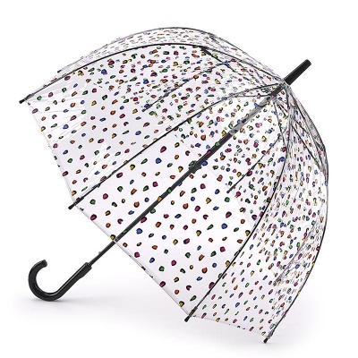 Зонт женский трость (Цветной леопард) Fulton