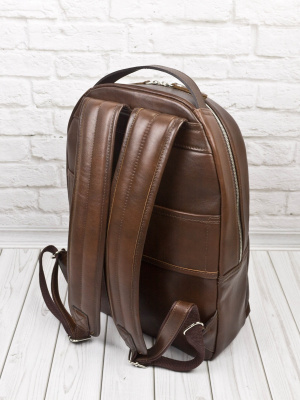 Кожаный рюкзак Ferramonti Premium brown Carlo Gattini