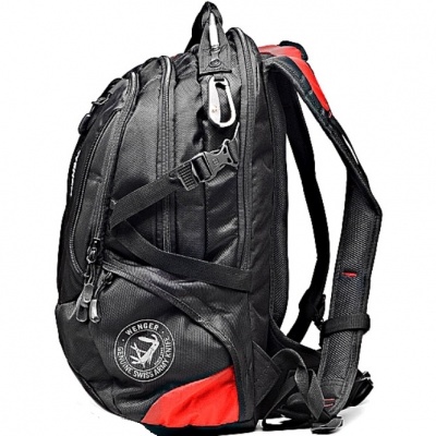 Рюкзак городской Large volume daypack, черный/красный Wenger