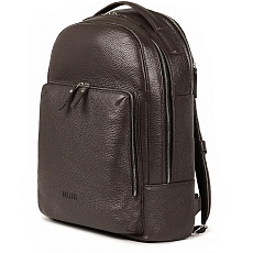 Мужской рюкзак с 2 автономными отделениями Infinity (Инфинити) relief brown Brialdi