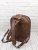 Женский кожаный рюкзак Albiate brown Carlo Gattini