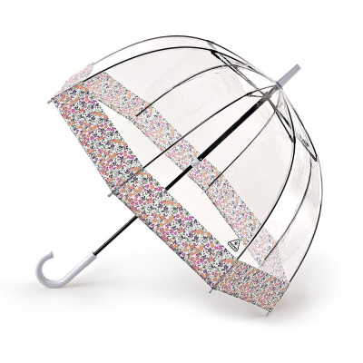 Зонт женский трость (Цветочная кайма ) Fulton
