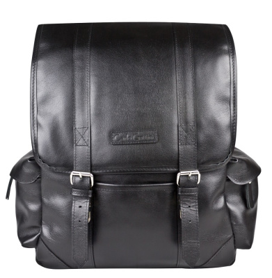 Кожаный рюкзак Montalbano black Carlo Gattini