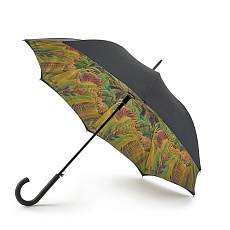 Зонт женский трость автомат (Нападение в джунглях, А.Руссо) Fulton