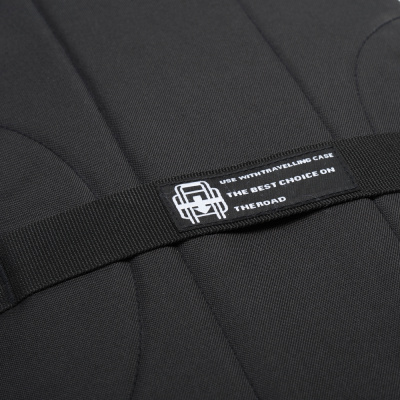 Рюкзак TORBER GRAFFI, серый с карманом черно-белого цвета