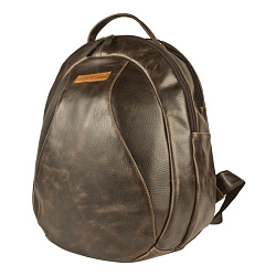 Кожаный рюкзак Quarto brown Carlo Gattini