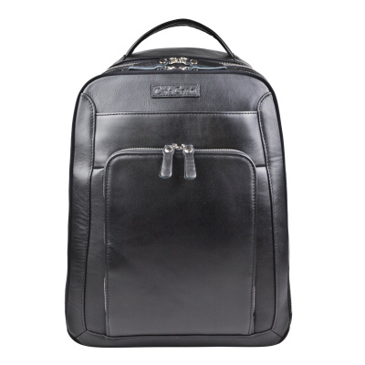 Кожаный рюкзак Montemoro Premium black Carlo Gattini