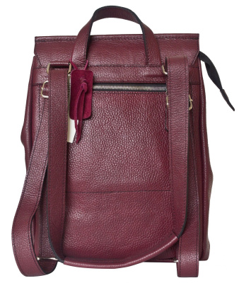 Женская сумка-рюкзак, бордовая Carlo Gattini