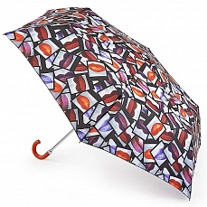 Зонт женский механика (Губы) Fulton