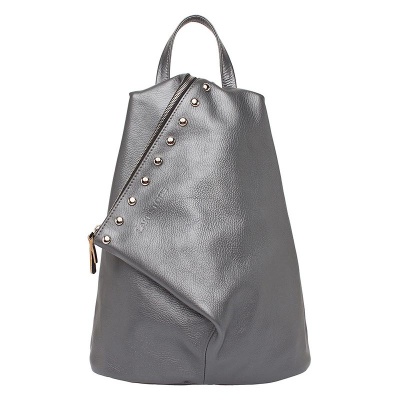 Женский рюкзак Florence Silver Grey, серебряный Lakestone