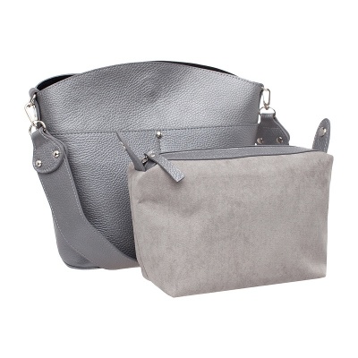 Женская сумка Grindell Silver Grey Lakestone