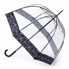 Зонт женский трость (Яркие цветы) Fulton