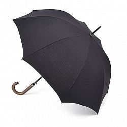 Зонт мужской трость черный Fulton