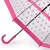Зонт женский трость (Розовый горошек) Fulton