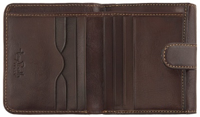 Женский кошелек, коричневый Tony Perotti