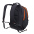 Рюкзак TORBER CLASS X, черный с оранжевой вставкой