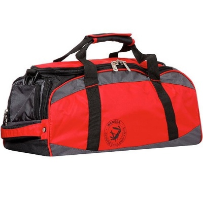 Дорожная сумка Mini Soft Duffle, серый/красный Wenger