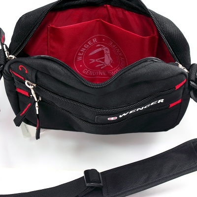 Сумка для документов Horizontal accessory bag, черная Wenger