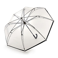 Зонт женский трость (Прозрачный) Fulton