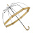 Зонт женский трость (Золотой) Fulton