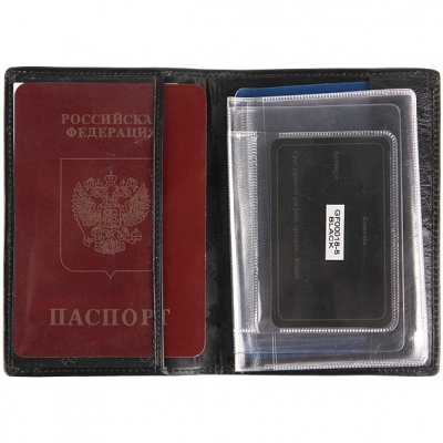 Обложка для паспорта, шоколад Giorgio Ferretti