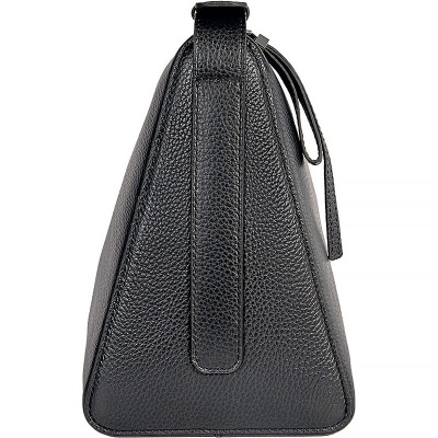 Вместительная женская сумка BRIALDI Fiona (Фиона) relief black