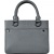 Миниатюрная женская сумочка малого размера BRIALDI Noemi (Ноеми) relief grey