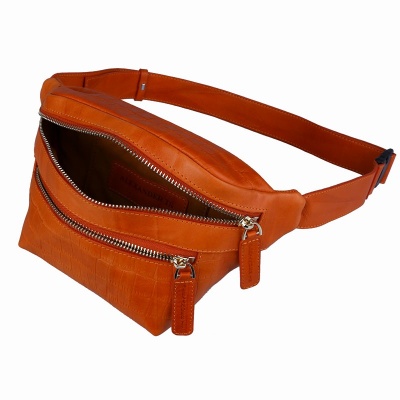 Женская сумка на пояс, оранжевая Alexander TS
