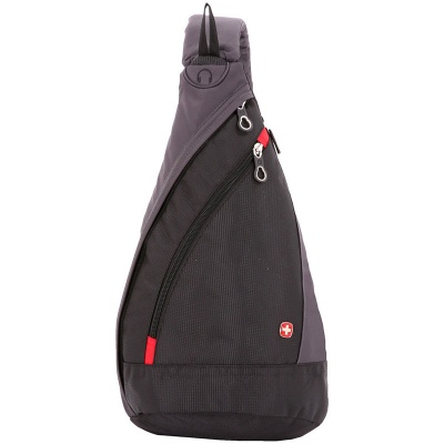 Рюкзак на одно плечо черный SwissGear