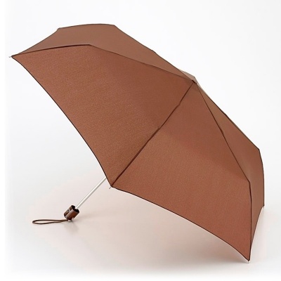 Зонт женский механика (Коричневый) Fulton