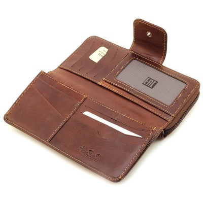 Бумажник, коричневый Tony Perotti