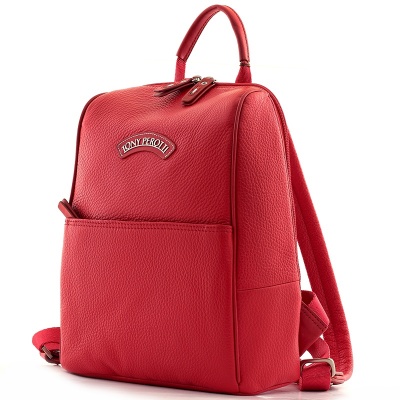 Женский рюкзак, красный Tony Perotti