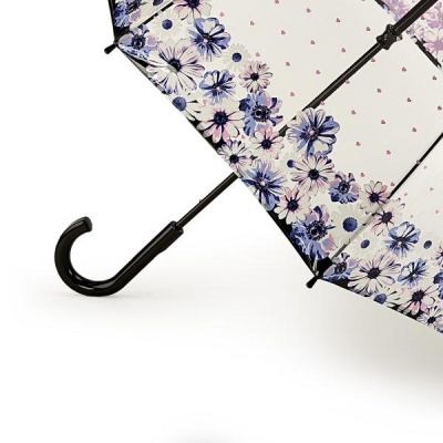 Зонт женский трость (Цветочная любовь ) Fulton
