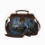 Женская сумка-саквояж с росписью, коричневая Alexander TS