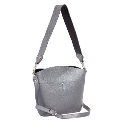 Женская сумка Grindell Silver Grey Lakestone