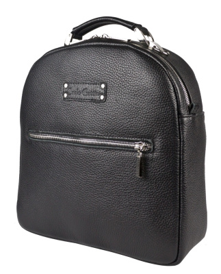 Кожаный рюкзак Arcello black Carlo Gattini