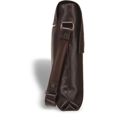 Кожаная сумка через плечо Positano (Позитано) brown Brialdi