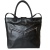 Кожаная женская сумка Vallena black Carlo Gattini