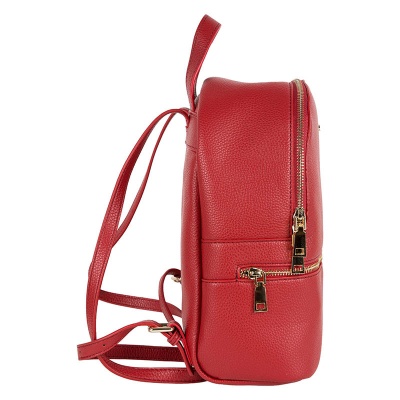 Женская сумка-рюкзак, красная Pola