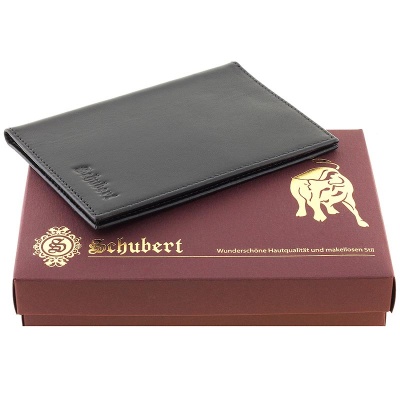 Обложка для документов, черная Schubert