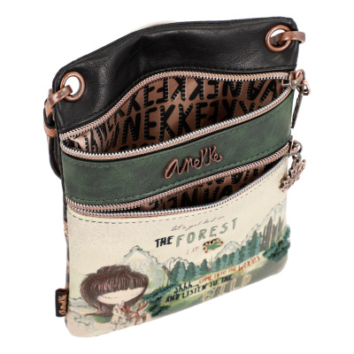 Мини-сумка через плечо, комбинированная Anekke The Forest