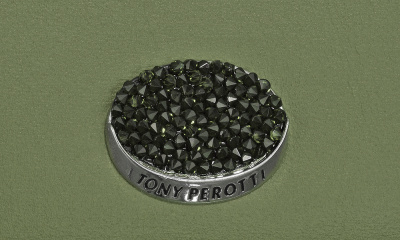 Косметичка, зелёная Tony Perotti