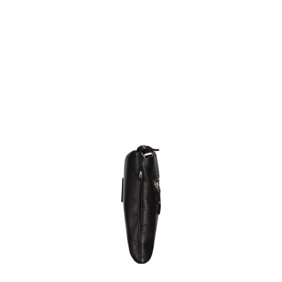 Женская сумочка-клатч 3-в-1 классической формы Brialdi Coco (Коко) relief black