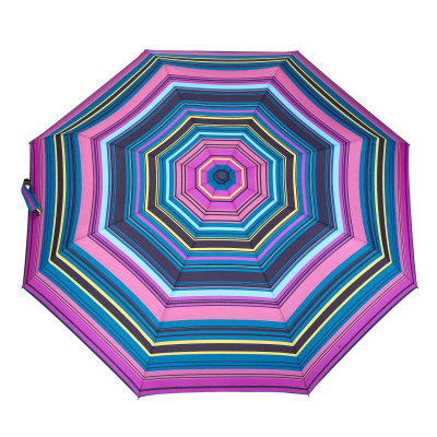 Зонт женский автомат (Фиолетовая полоска) Fulton