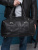 Кожаная дорожная сумка Campora black Carlo Gattini