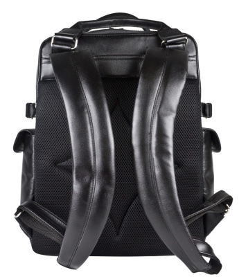 Кожаный рюкзак Corruda black Carlo Gattini