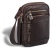 Кожаная сумка через плечо mini-формата West (Вест) relief brown Brialdi